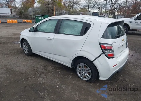 2019 Chevrolet Sonic Lt Auto из США, поврежденный, VIN 1G1JG6SB5K4136288